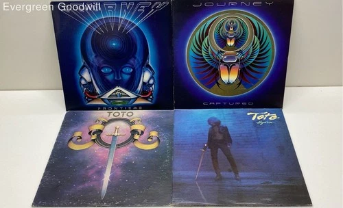 VTG Lot of Vinyl LP Records Journey Toto