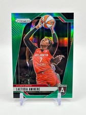 2024 Panini Prizm WNBA Laeticia Amihere Green Prizm #54 Atlanta Dream