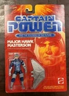 Vintage Captain Power MAJOR HAWK MASTERSON 1987 MATTEL Soldiers of the Future