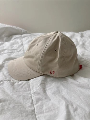 BTS Official LY Love Yourself Beige World Tour Adjustable Baseball Hat Cap