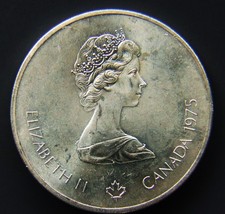 CANADA - 10 Dollari argento 1975 "Olimpiadi Montreal 1976 argento 925/1000 GR.49