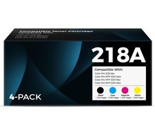 8-Pack Compatible 218A Toner Cartridges W/ Chips HP Pro 3201dw MFP 3301 Printers
