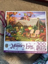 Memory Lane Puzzle Welcome to Heaven 300 EZ Grip Large Pieces w/ Bonus Poster