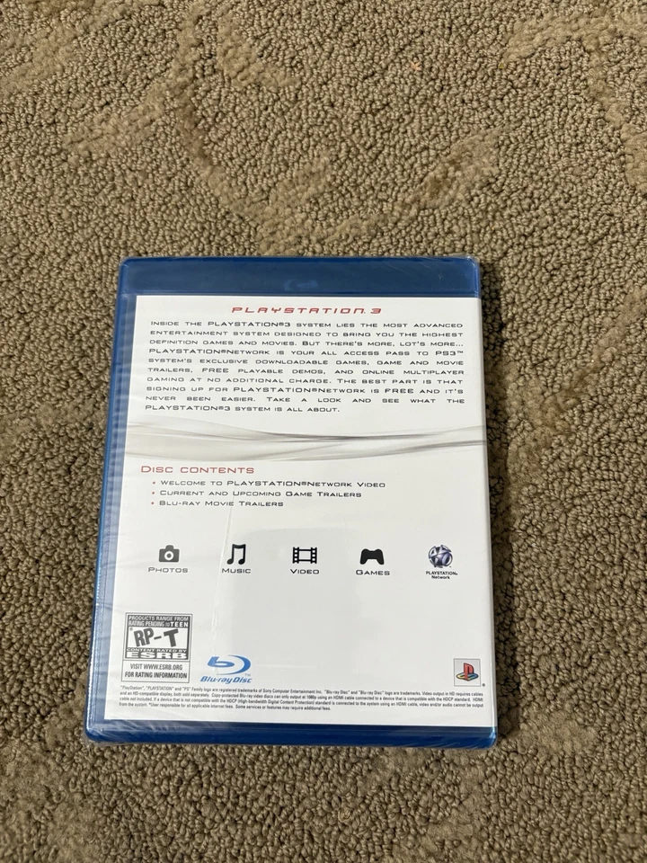 Playstation 3 Play Beyond Blu-Ray Disc (Welcome to PS3 & PSN) BRAND NEW Sealed. - Image 4 of 4