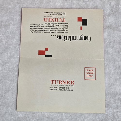 Microfono Vintage Blu Turner Conrac M + 2/U Radio Portatile CB Mic - Foto 15 di 18