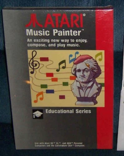 MUSIC PAINTER for Atari XL/XE By Atari NEW NOS