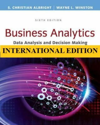 SCHNELLER VERSAND - Business Analytics von Winston, 6. Internationale Ausgabe.