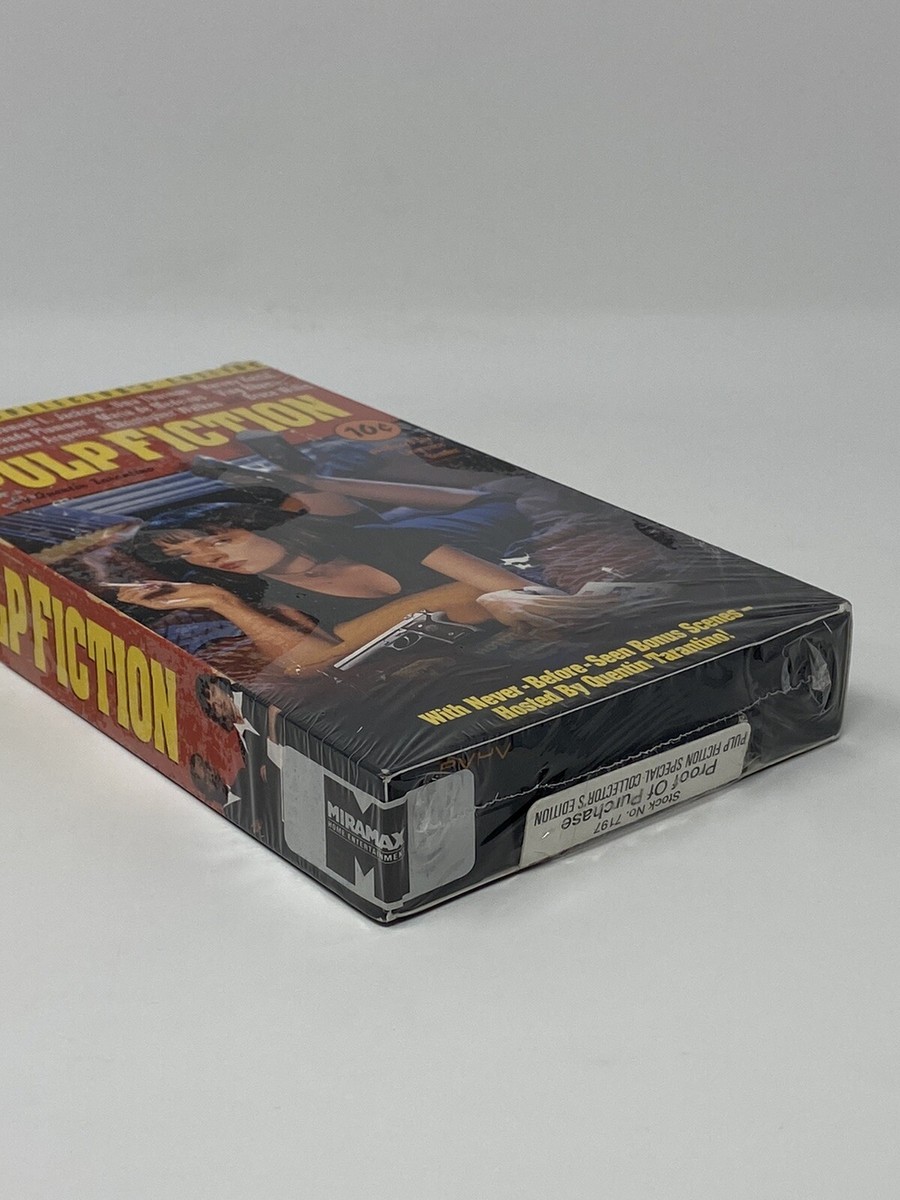 Pulp Fiction (VHS) (Special Collectors Edition) (Sealed) BRAND NEW