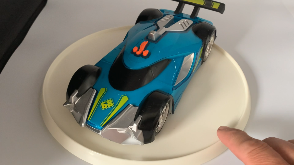 Hot Wheels 2019 Color Crashers Lights Sounds Race Car Toy Aqua | eBay