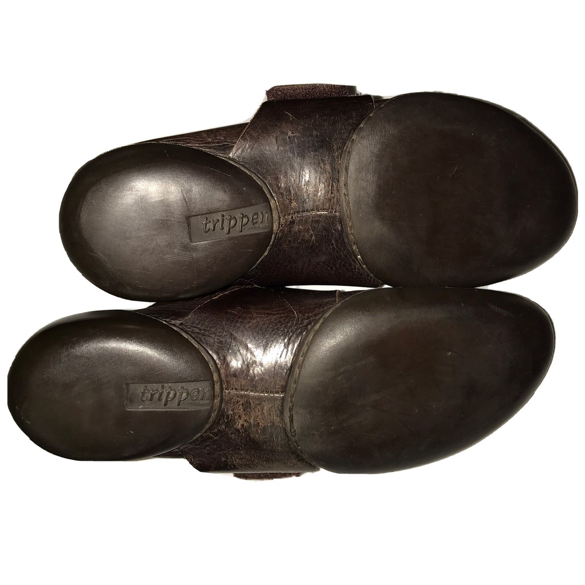 Trippen Mens Leather Strap Shoes Size 40 Brown | eBay display picture 1