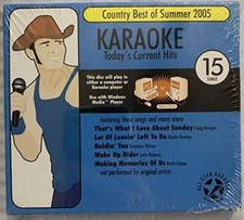All Star Karaoke Ask-1540 Country Best of Summer 2005 - Audio CD - VERY GOOD