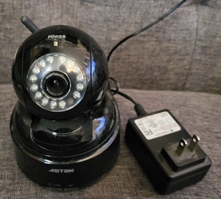 Astak CM MOLE Pan Tilt Wifi IP Wireless Network Surveillance Camera with Audio