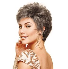Gabor INSTINCT Wig Petite Average Cap G56 Sugared SilverColor Boy Cut Hairuwear