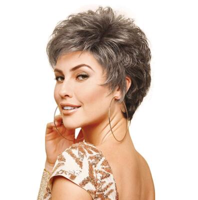 Gabor INSTINCT Wig Petite Average Cap G56 Sugared SilverColor Boy Cut Hairuwear