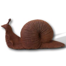 Sculpture de jardin figure d'escargot grille de jardin en fer figure de fer