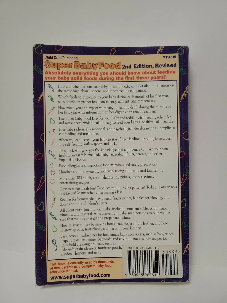 Super Baby Food Ruth Yaron 9780965260312 eBay