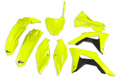 Kunststoff Verkleidung Kit Honda CRF 250R 2018 - 2021 CRF 450R 2017 - 2020 Fluo Yellow