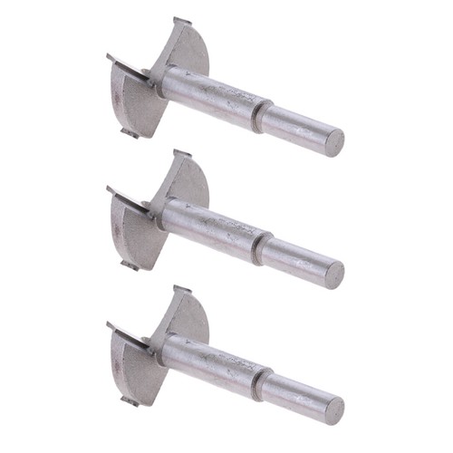 3 Stück HSS Forstner Holz Bohrwerk Lochsäge Fräser Bohrer Größe 40mm