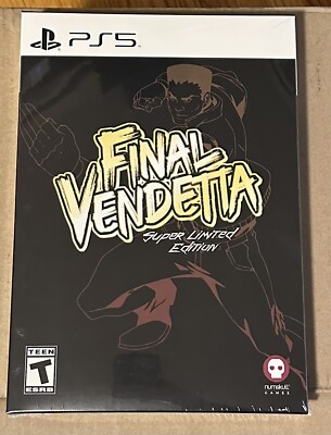 LRG Final Vendetta Super Limited Edition PS5 PlayStation 5 Limited Run Games