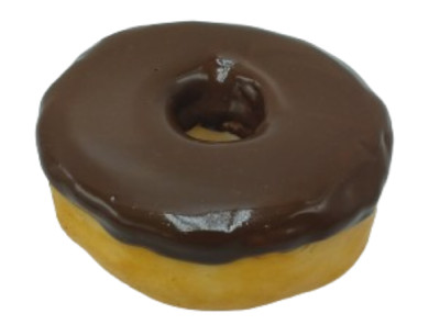 Display Fake Food Prop Chocolate Glazed Donut