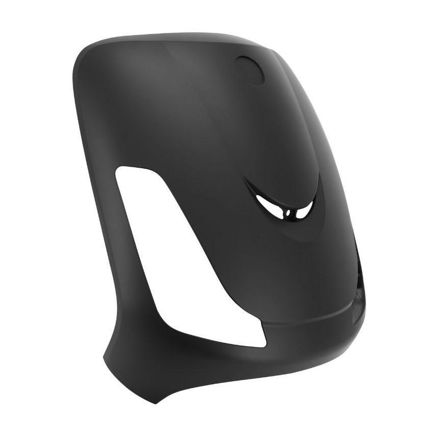 Tablier avant noir mat pour scooter SYM Fiddle II et III 50cc et 125cc de 2008 à 2021