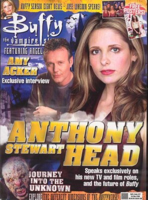 BUFFY The Vampire Slayer Titan TV Series Magazine #27 - Anthony Head (New)