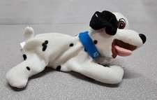 Disney Store Disney Mini Bean Bag Plush 101 Dalmatians Dog Puppie Blue Collar 8"