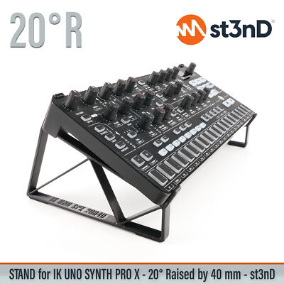 STÄNDER für IK Multimedia UNO SYNTH PRO X - 20° - Erhöht (um 40mm)