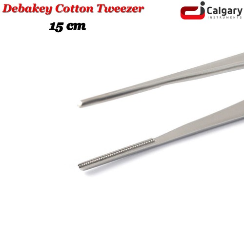 Debackey Tissue Forceps Vascular Procedures Atraumatic Tweezers Surgical Forceps - Picture 3 of 3