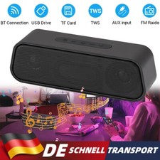Tragbarer Bluetooth Lautsprecher MP3 TF USB S...