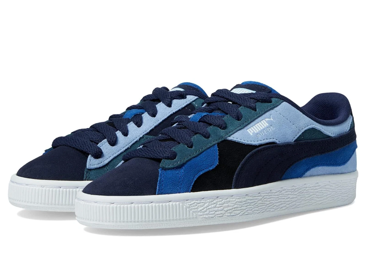 Children Unisex Sneakers Athletic Shoes PUMA Kids Suede Camowave