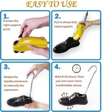 Boot Stretchers for Cowboy Boots Women Men, Adjustable for Thick Wide Feet, High