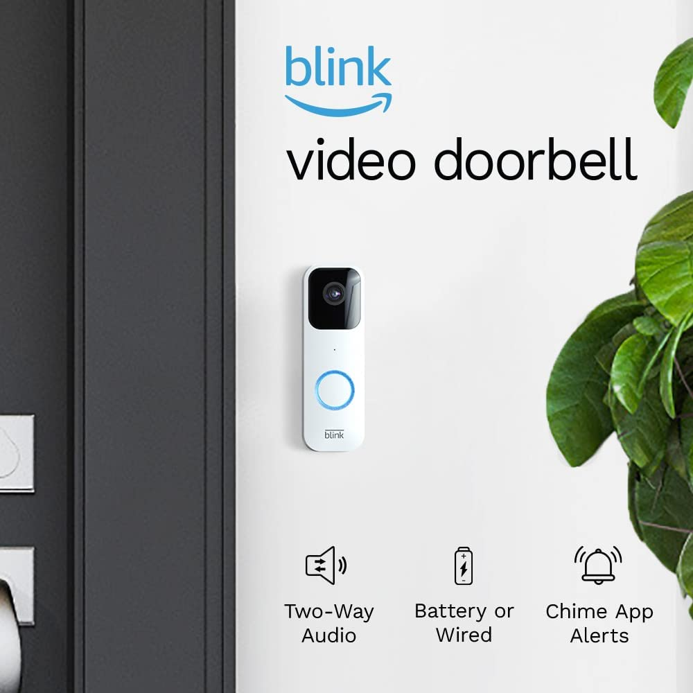 Video Doorbell | Two-Way Audio, HD Video, Motion and Chime App Alerts, and Alexa-image