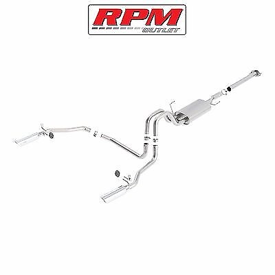 BORLA 140466 S-TYPE CAT BACK EXHAUST FOR 2011-2014 FORD F