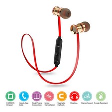 Wireless Sport Headsets In-Ear Stereo Headphones Sweat-proof Running Earphones