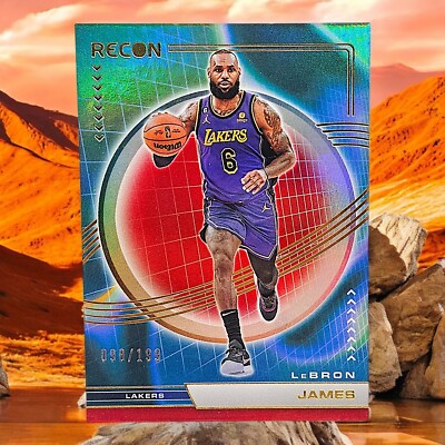 2022-23 Panini Recon Holo Red #98/199 LeBron James #95 NBA
