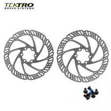 TEKTRO Bike Disc Brake Rotor TR160/180-24 160/180mm 6 Bolt with Bolts Included