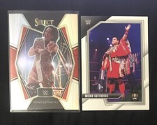 Meiko Satomura 2 Card Lot 2022 WWE Panini Select Silver Premier & 2022 NXT base