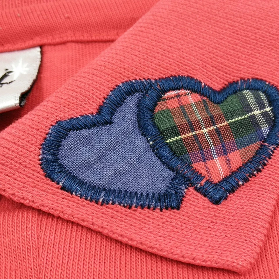 Camisa Polo Vintage Crystal Springs Manga Corta San Valentín Abotonada - Hecha en EE. UU. L Foto 4 de 4