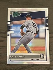 2020 Donruss Optic Rated Prospects Holo Casey Mize #RP4 Detroit Tigers 