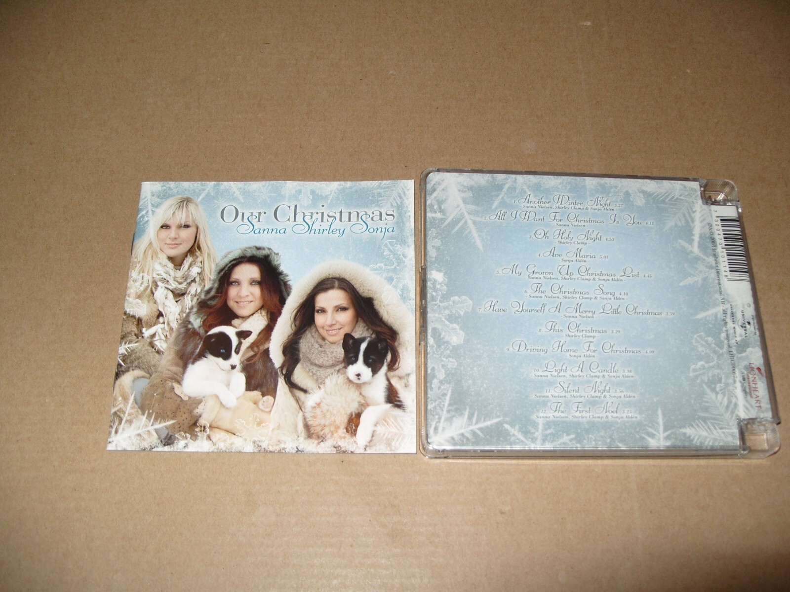 Our Christmas by Sanna, Shirley & Sonja (2008)  CD EXCELLENT / INLAYS VG - (M2)