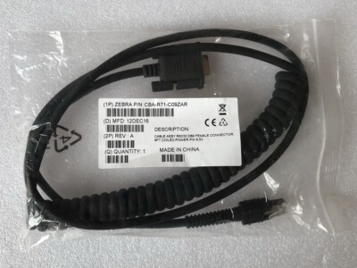 Zebra Verbindungskabel CBA-R71-C09ZAR, Serien-Kabel DB-9 / RS232