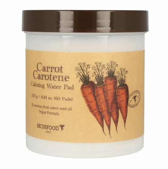 [IN USA] SKINFOOD Carrot Carotene Calming Water Pad 60ea