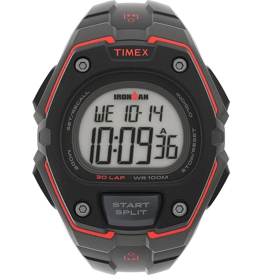 Timex Ironman TW5M46000 Reloj Hombre NUEVO Pantalla Digital Multifunción