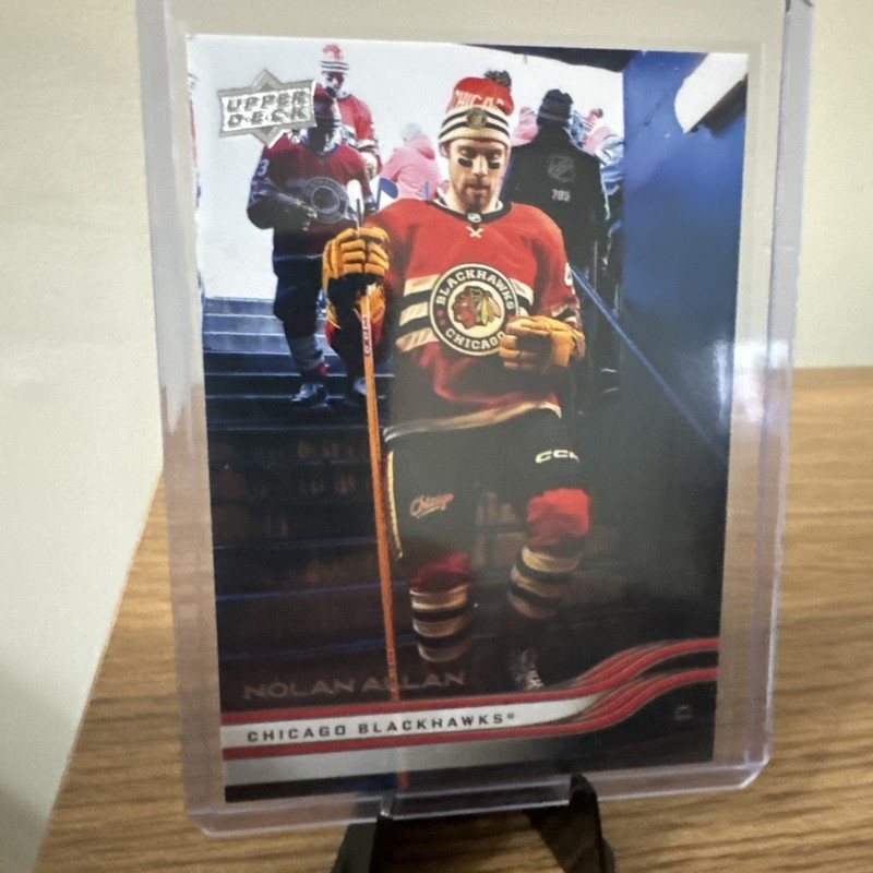2025-26 Upper Deck Extended Outdoor Photo Variation #525 Nolan ALLAN