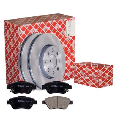 FEBI Bremsscheiben + Beläge Opel Corsa D 257mm VA belüft FEBI00216