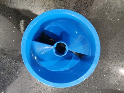 Slush Puppie Eisrasierer Maschine Ersatzteile - Spinner Zahnrad blau
