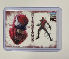 Masterpieces 1st Appearance CARNAGE Rookie RC Comic Art Card Cletus Kasady