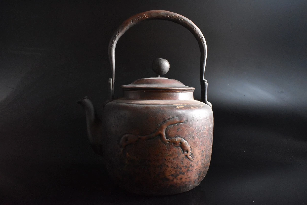 铜古董日本茶壶| eBay