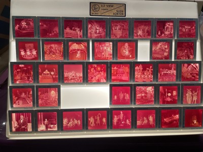 Walt Disney World Vintage Lot PANA-VUE  Film Slides 5 Attractions. 37 Slides